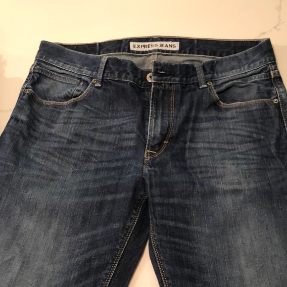 Set of Two pair of Men’s jeans - Express 34x32 - Picture 7 of 10